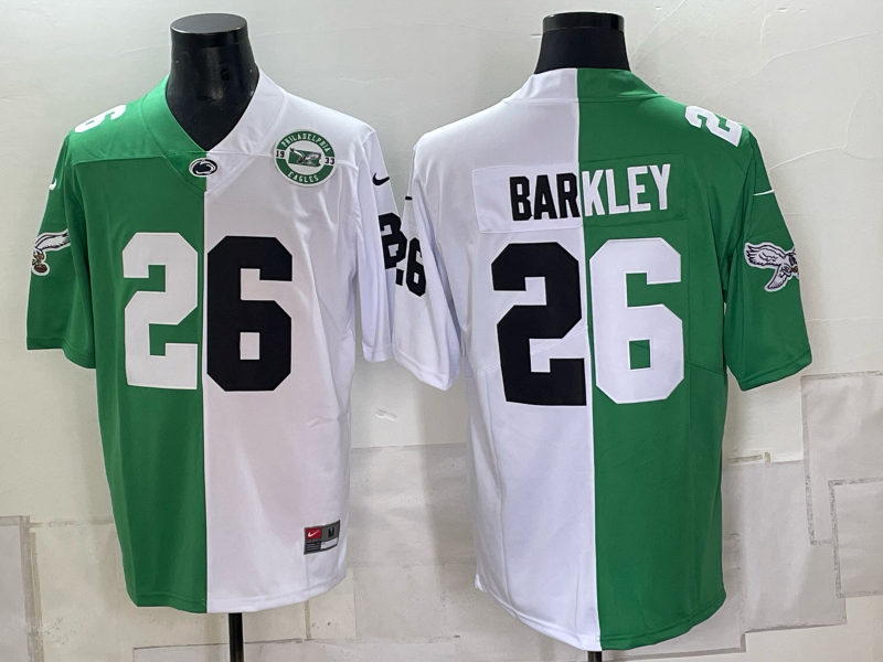 Men 2026 Philadelphia Eagles #26 Barkley green Nike Limited NFL Jersey 0924001->tennessee titans->NFL Jersey